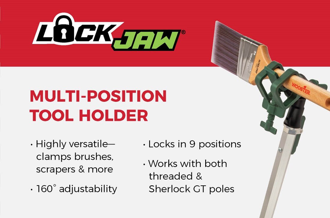 Wooster Lock Jaw Tool Holder 0F63330000 The Home Depot